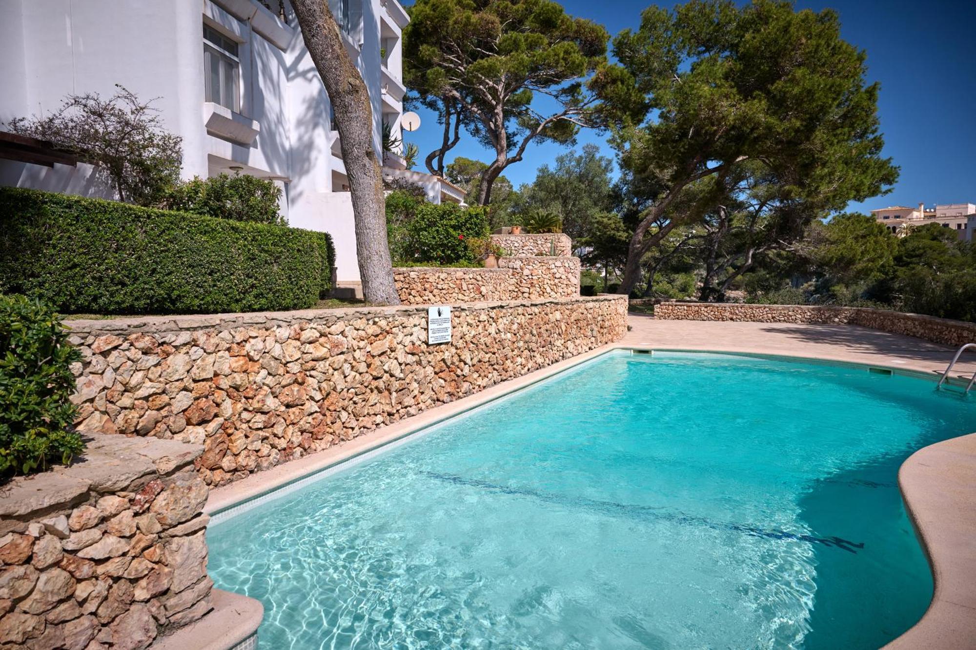 Sea Frontline Apartment 'Ernesto'. Pool. Wifi Santanyí Exteriör bild