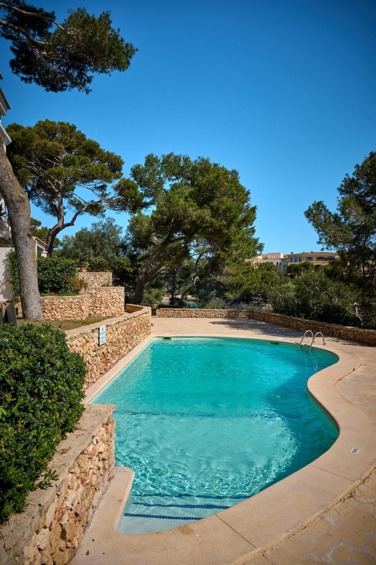 Sea Frontline Apartment 'Ernesto'. Pool. Wifi Santanyí Exteriör bild