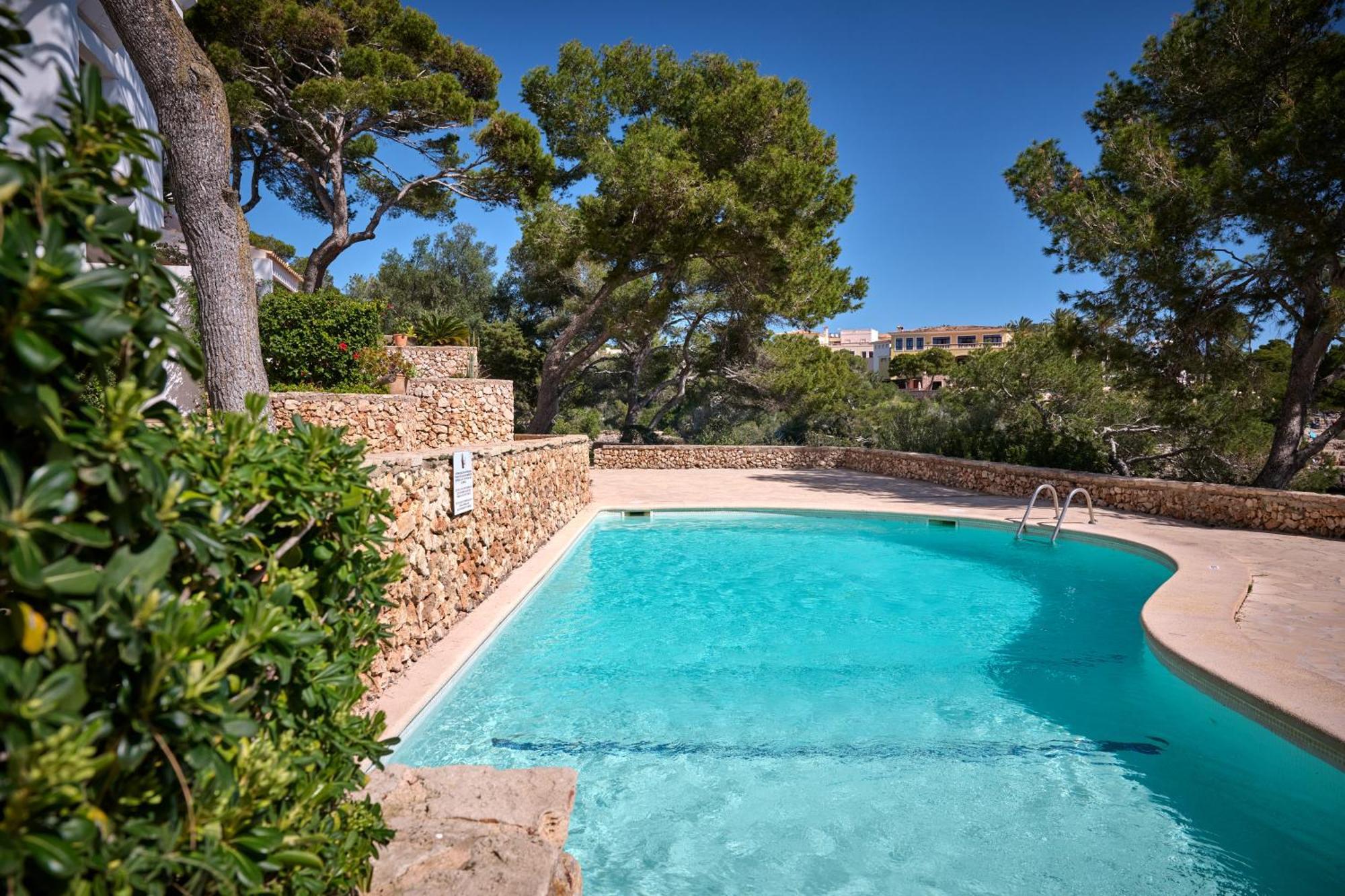 Sea Frontline Apartment 'Ernesto'. Pool. Wifi Santanyí Exteriör bild